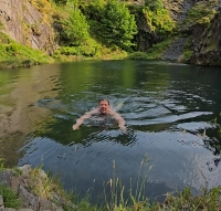 Swimming at Rosebush